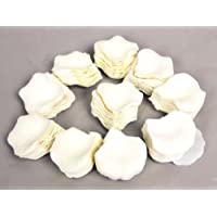 1000Uds. Pétalos de Rosa en Seda Blanco para Decoración Bodas Fiestas Confeti